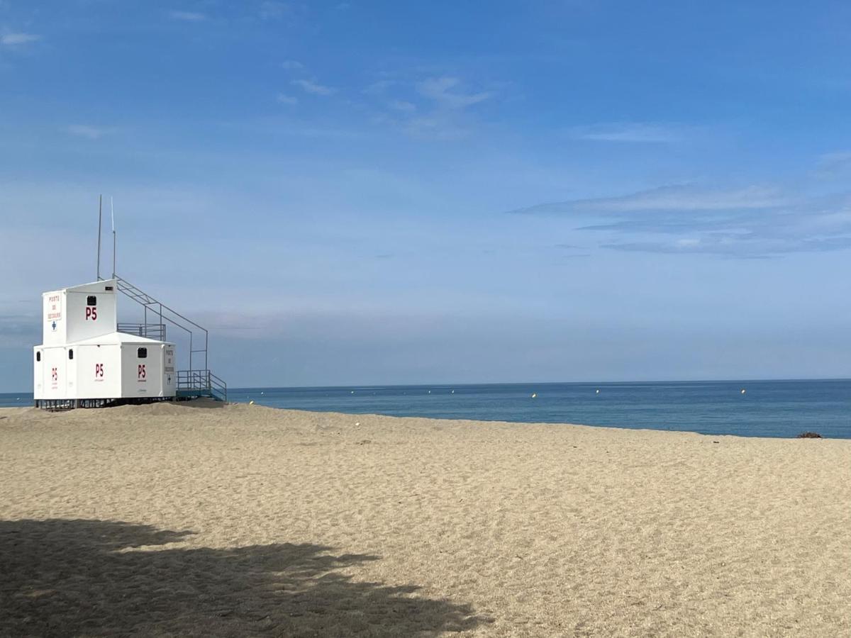 Grand F3 Vue Mer Centre Plage Proche Commerces Plage dʼArgelès Εξωτερικό φωτογραφία