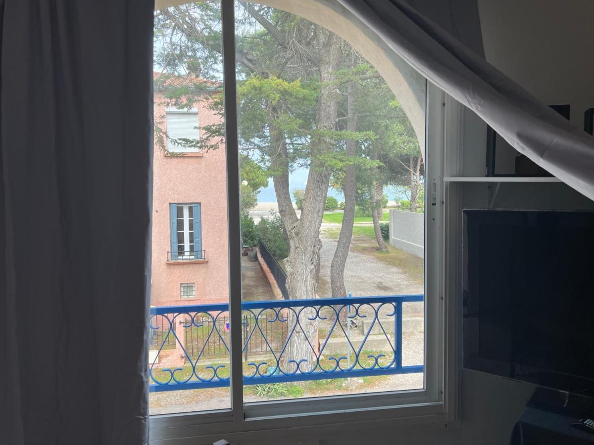 Grand F3 Vue Mer Centre Plage Proche Commerces Plage dʼArgelès Εξωτερικό φωτογραφία