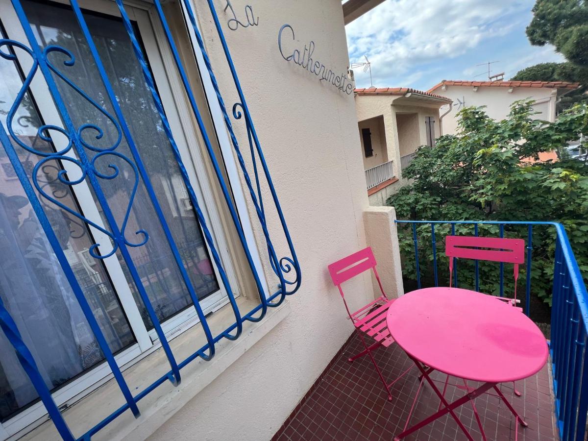 Grand F3 Vue Mer Centre Plage Proche Commerces Plage dʼArgelès Εξωτερικό φωτογραφία